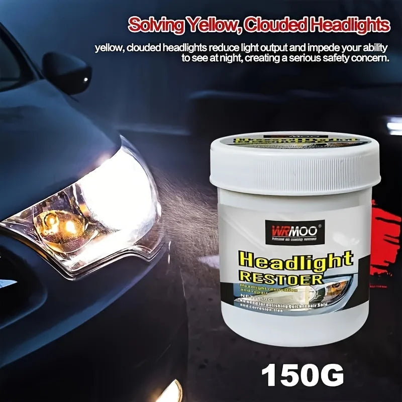 Headlight Restoration Kit – Remove Yellowing & Oxidation Fast
