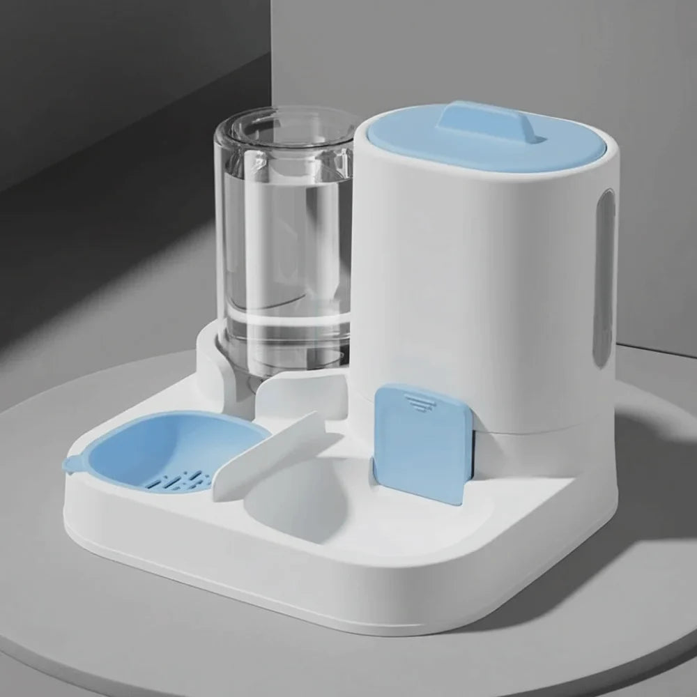 2-in-1 Automatic Dog Feeder & Water Dispenser | Large Capacity