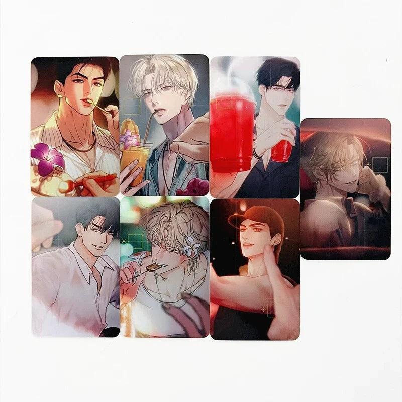 Backlight BL Manhwa Lomo Cards Baek Yeongwoon Han Seo-in Double Sided