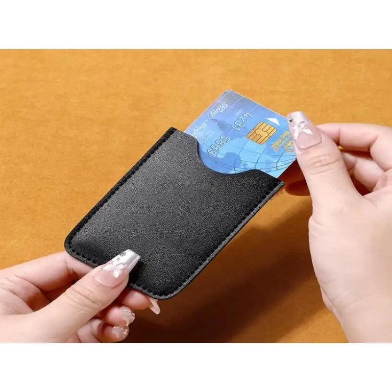 Slim RFID Blocking PU Leather Card Holder Wallet | Unisex
