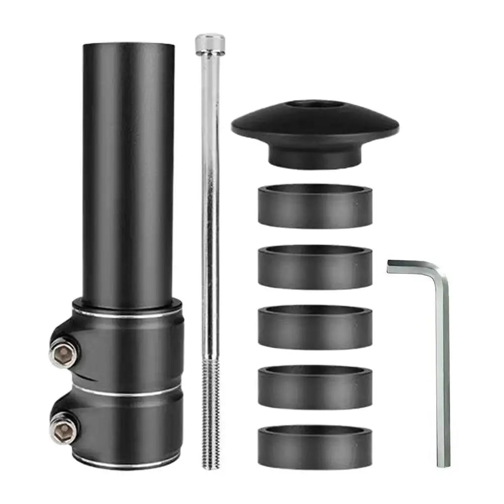 Adjustable Bike Stem Riser | Aluminum Alloy Handlebar Extender