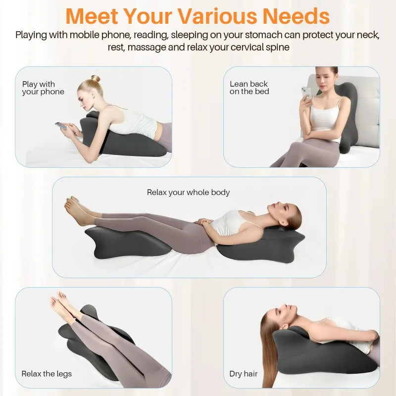 Memory Foam Wedge Pillow | Ergonomic Multi-Position Support