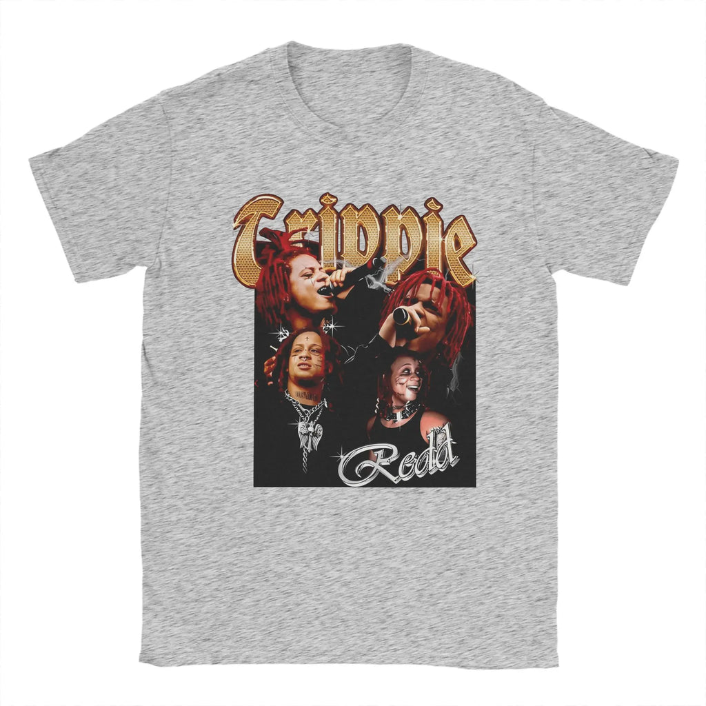 Harajuku Y2K Men's 100% Cotton Graphic T-Shirt | Short Sleeve