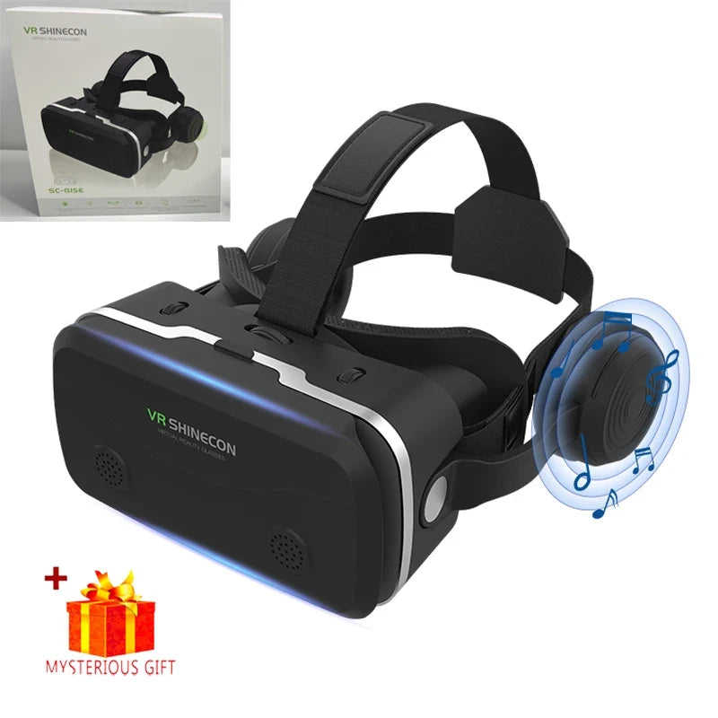 AyeBeau VR Headset 3D Glasses for Smartphones | Shinecon G15E