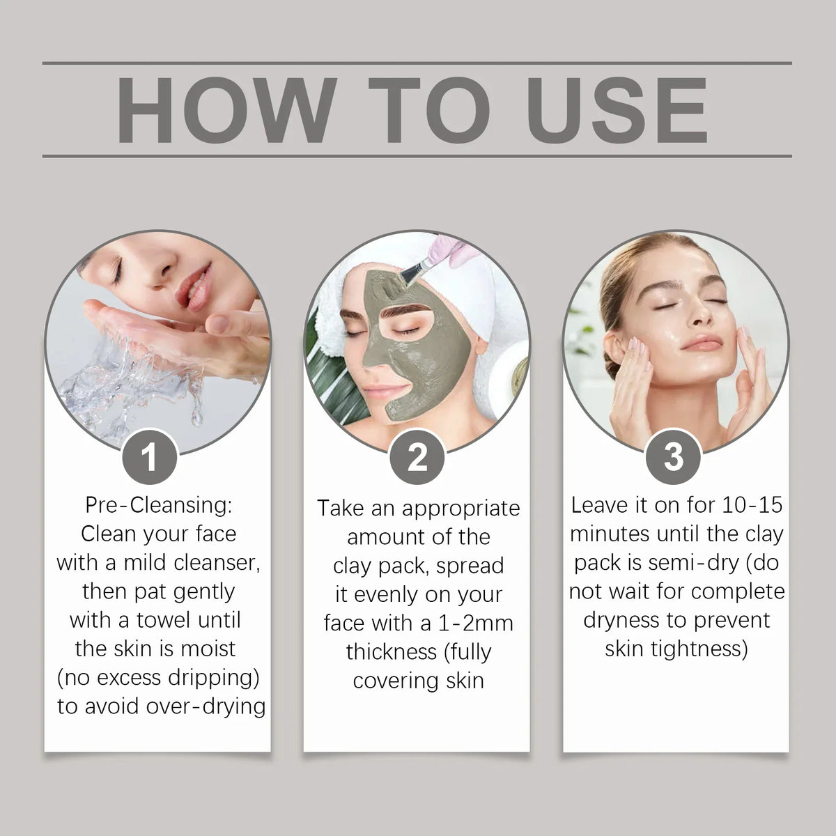 Mineral Mud Face Mask – Cleanses, Softens & Smooths Skin 100g