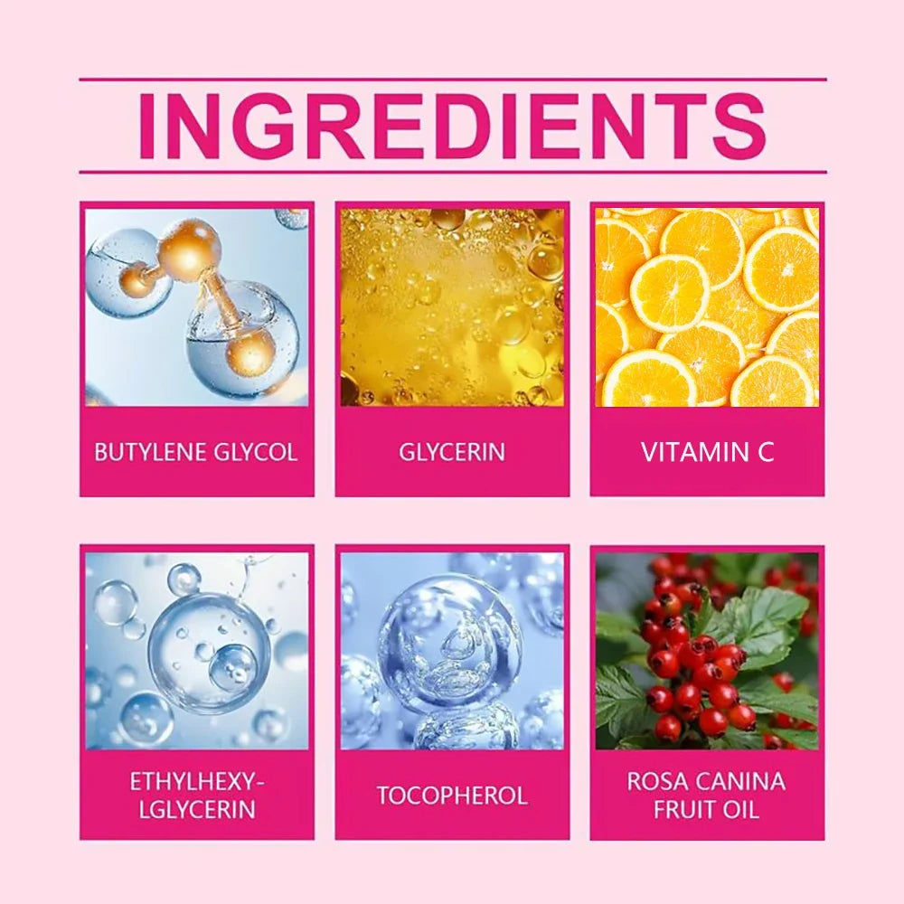 HISENRAIN Rosehip Serum & Cream Set – Brightening & Hydrating