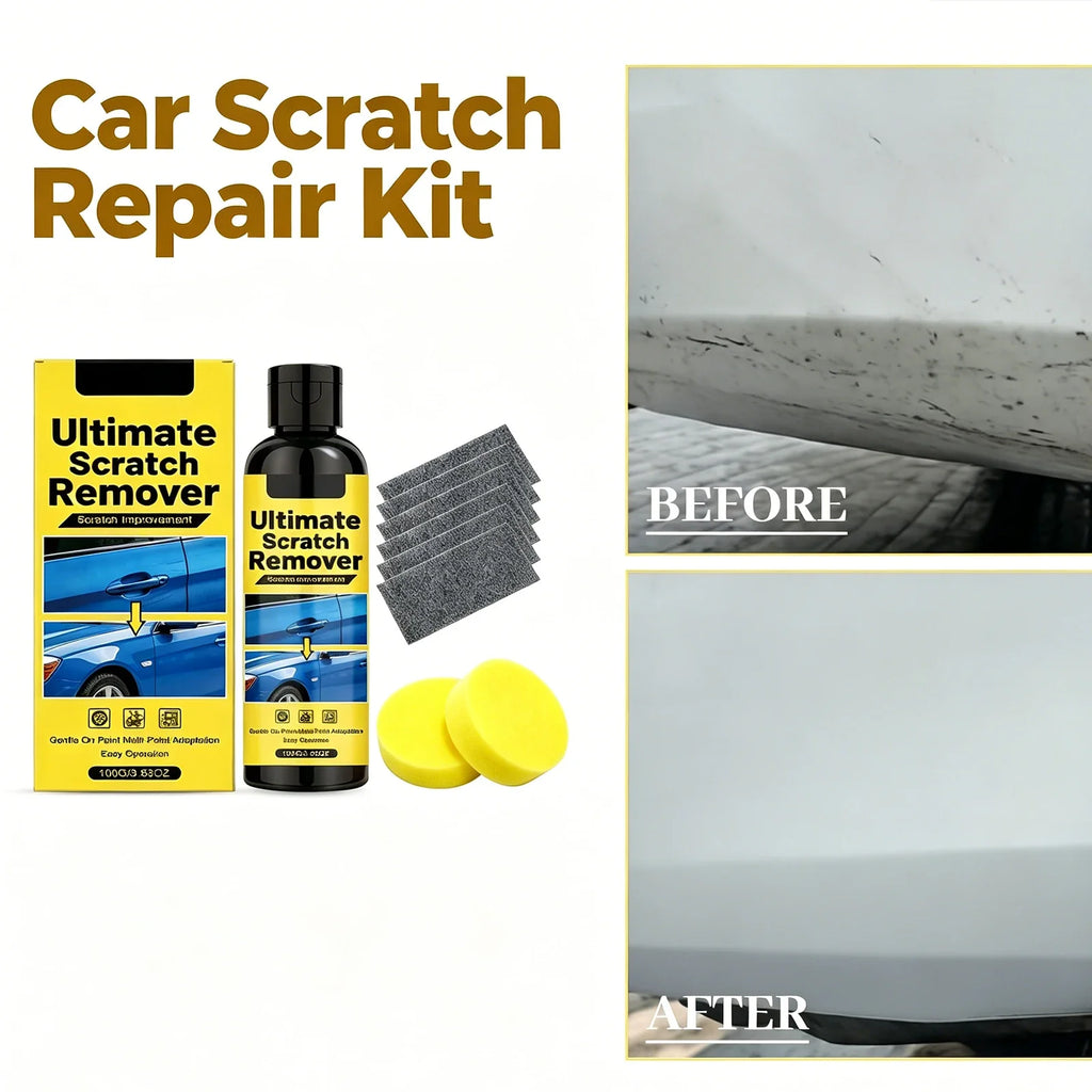 Car Scratch Repair Kit – Restore Paint Gloss & Remove Scuffs