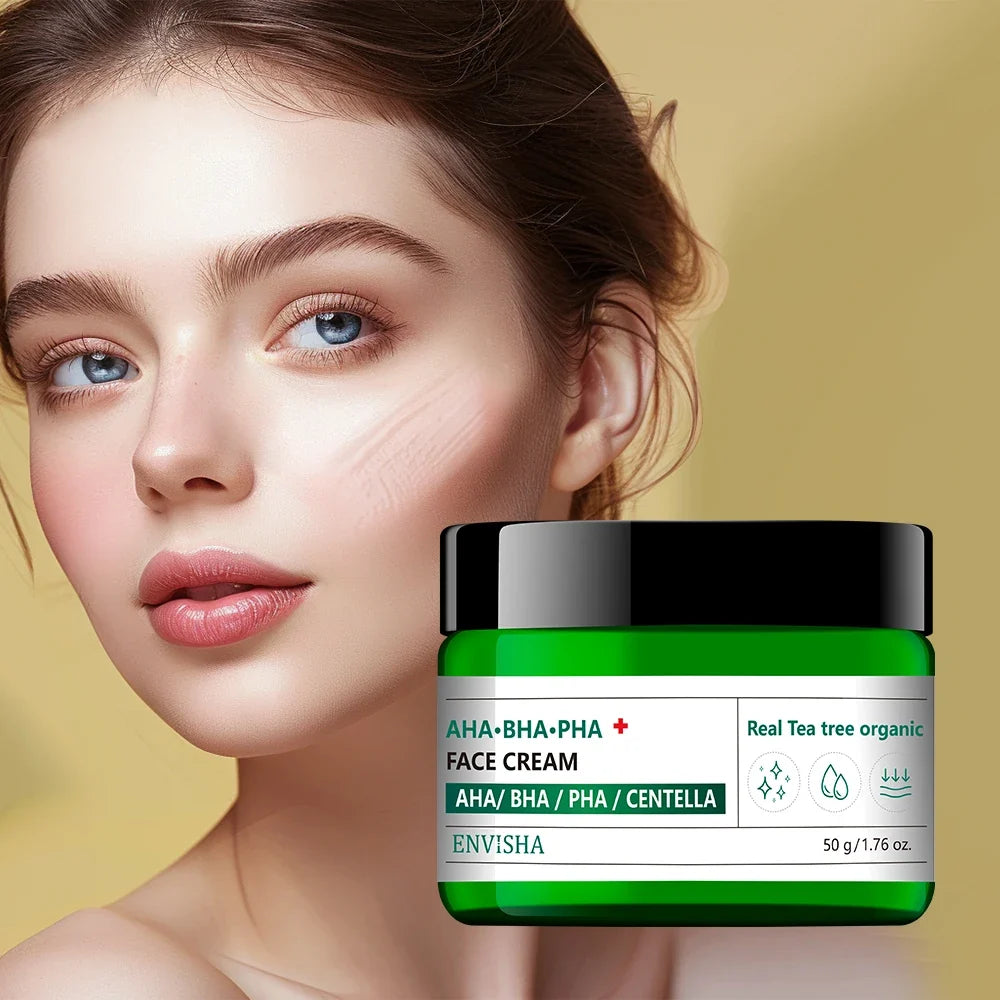 ENVISHA Face Cream – Collagen, Hyaluronic Acid & Retinol 50ml