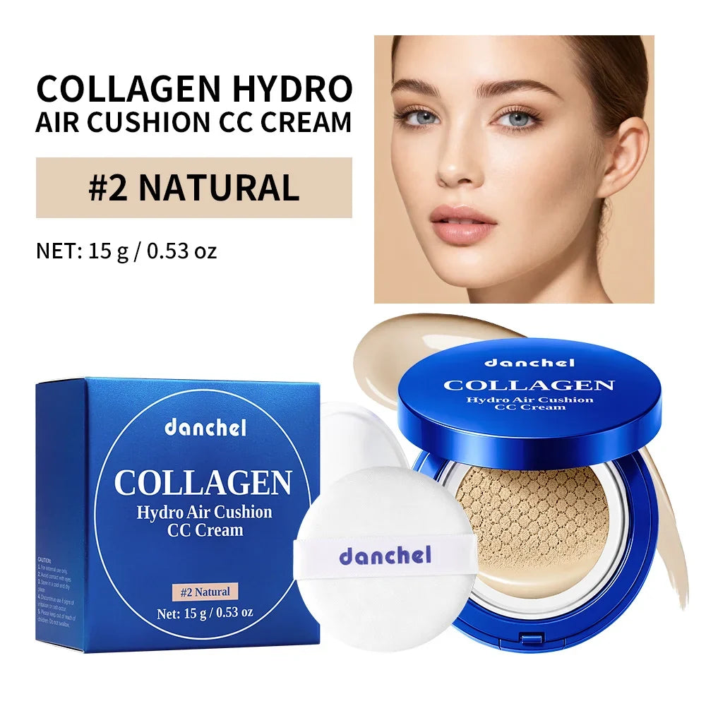 Collagen Air Cushion CC Cream | Dewy Hydrating Foundation