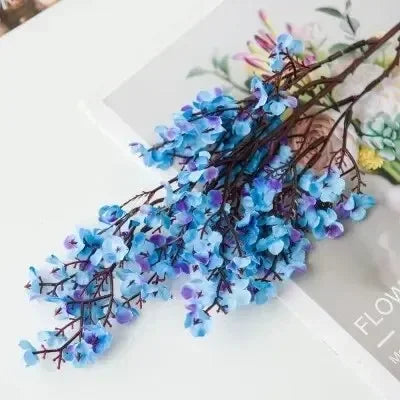 Cherry Blossoms Artificial Flowers Gypsophila Fake DIY Wedding Home