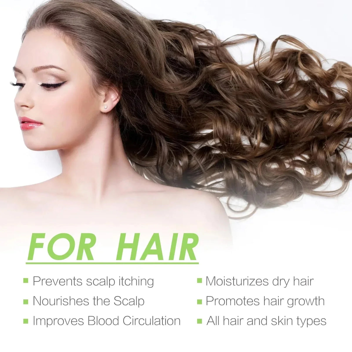Ginger Hair Growth Serum Spray – Anti Hair Loss Scalp Treatment