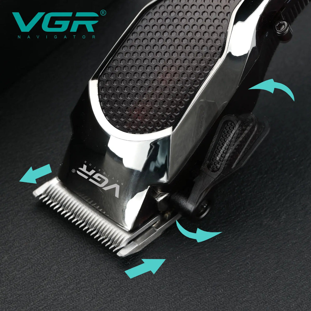 VGR V-189 Cordless Hair Clipper for Men | LED Display