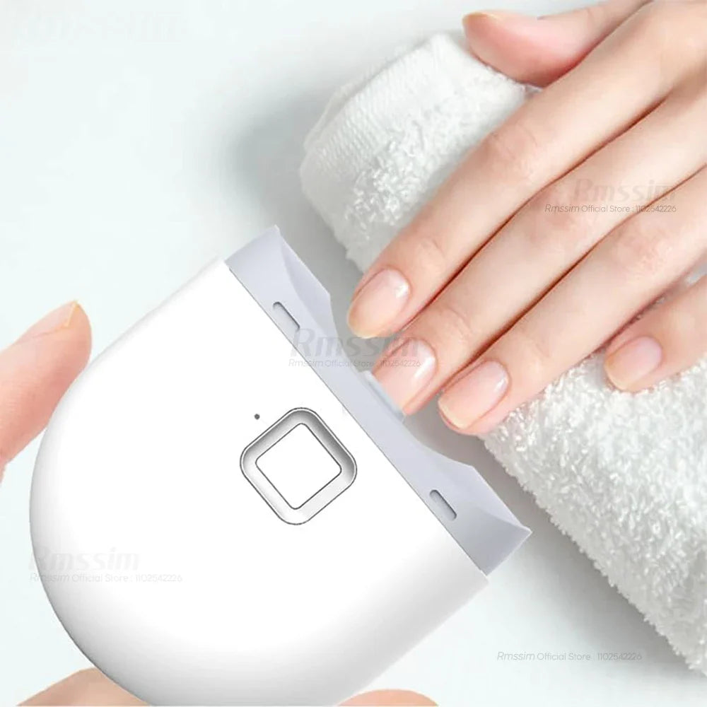 FAHE Rechargeable Electric Nail Clipper with LED Light | Baby & Adult