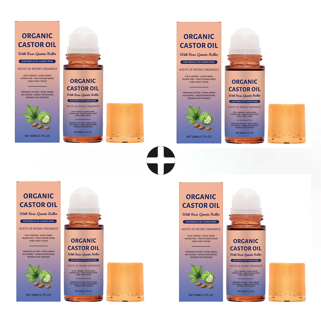 Castor Oil Roller Ball – Firming Brightening Moisturizing Body Oil