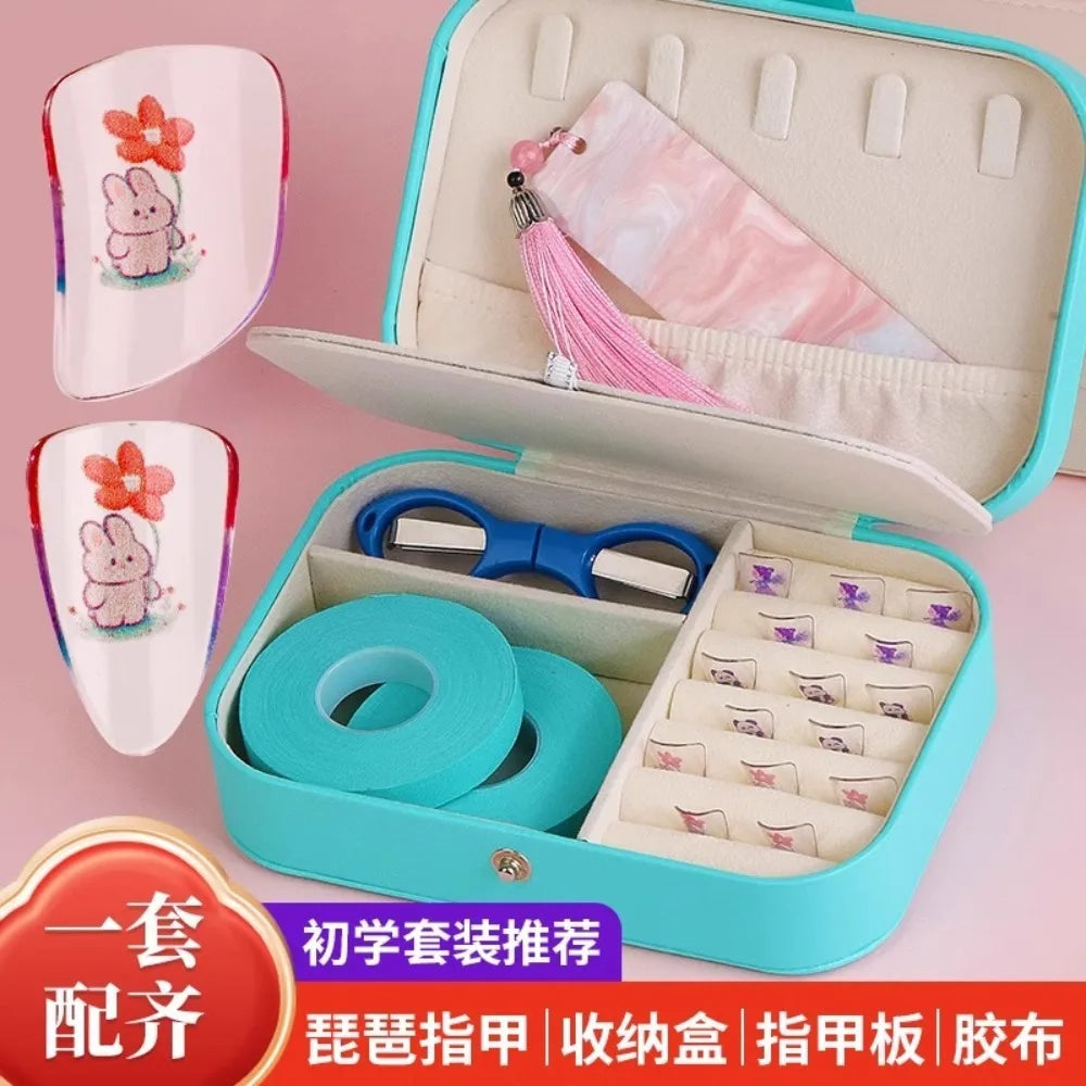 Pipa Nail Storage Children's Special Practice Tape Adult Professional