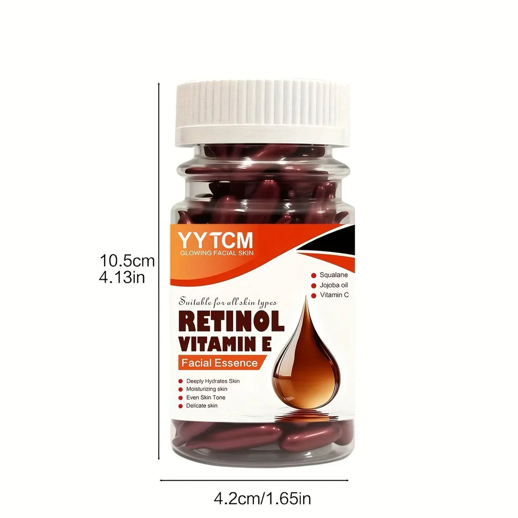 Retinol Vitamin E Capsule Essence – Hydrates, Firms & Brightens