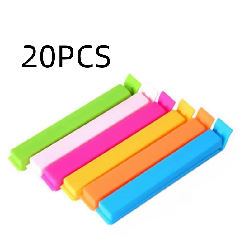 Reusable Bag Sealing Clips 10/20 Pcs – Food Freshness Clamps