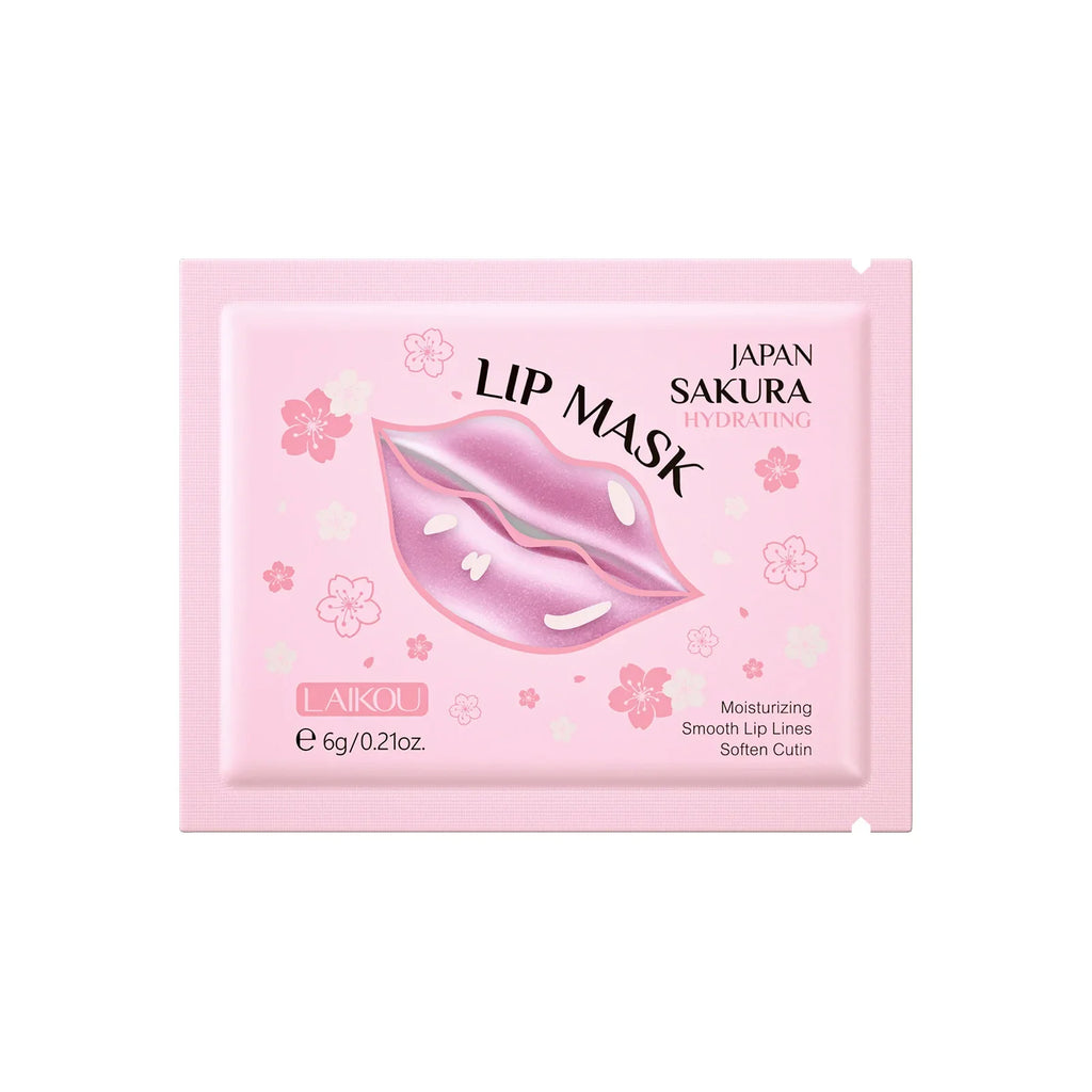 LAIKOU Cherry Blossom Lip Mask – Hydrating & Anti-Wrinkle