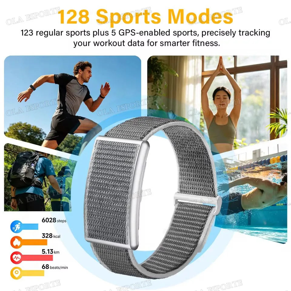No-Screen Smart Fitness Band | Heart Rate, SpO2 & Sleep Tracker