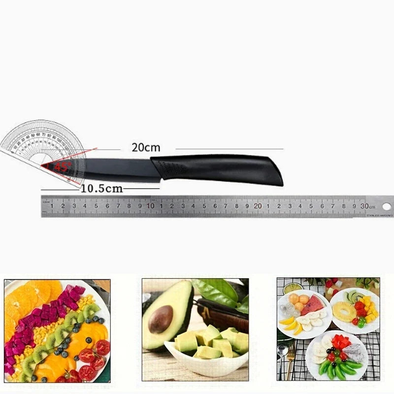 4-Inch Stainless Steel Paring Knife Set with Sheath | 1/3/6 Pack