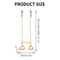 Ergonomic Monkey Bar Trapeze Swing for Kids & Adults