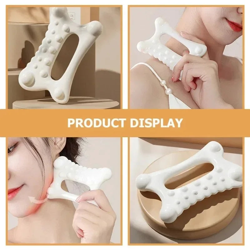Gua Sha Facial & Body Massage Scraping Board | Resin Tool