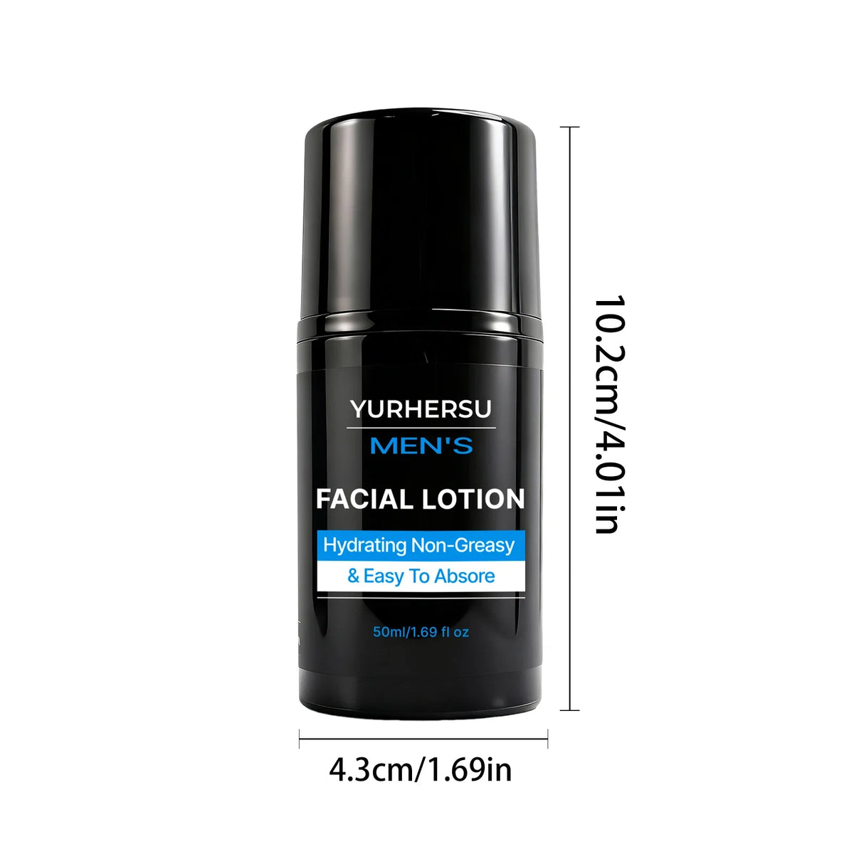 YURHERSU Men's Niacinamide Moisturizing Face & Body Lotion 50ml