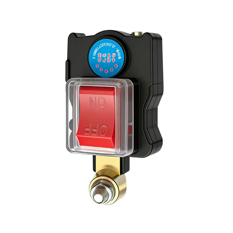 Car Battery Disconnect Switch with Voltage Digital Display