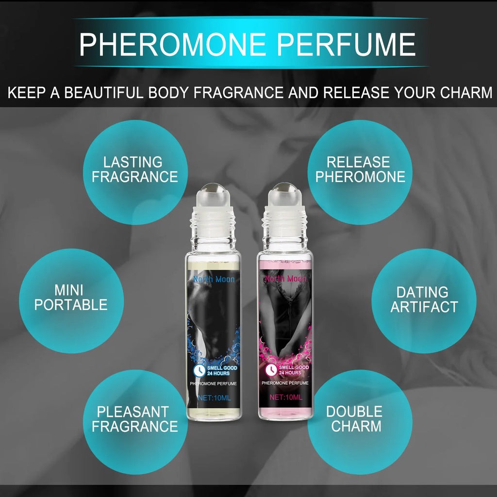 Pheromone Roll-On Perfume – Natural Fruity Scent, 10ml