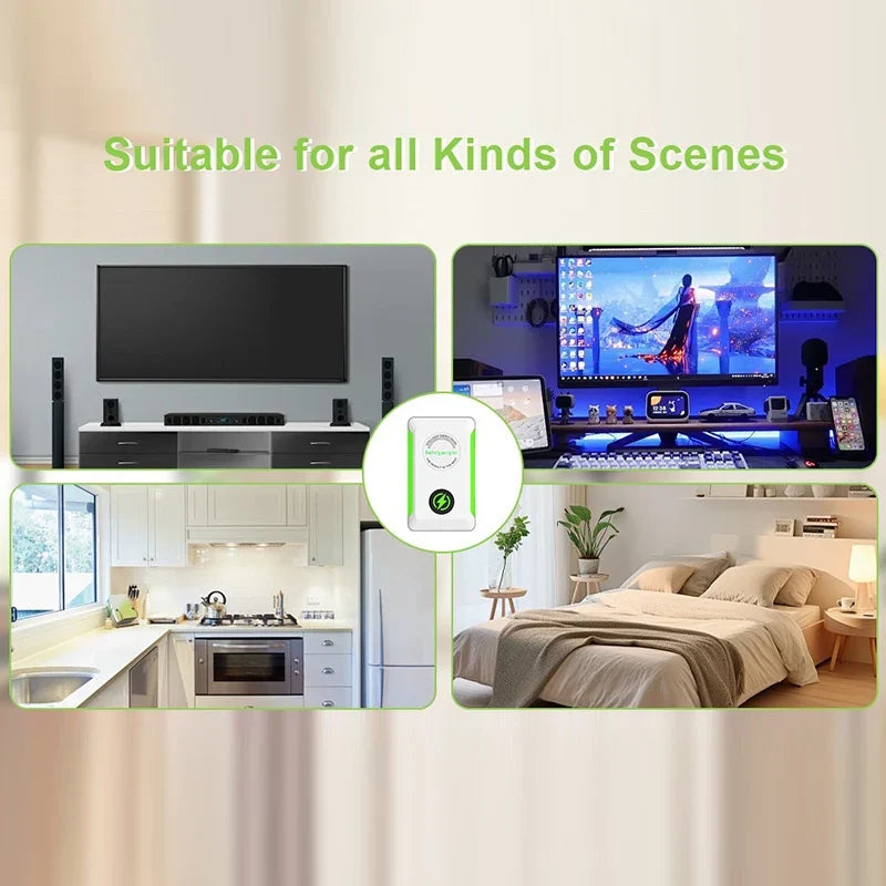 Electric Energy Saver Smart Power Portable Electricity Saving Box US