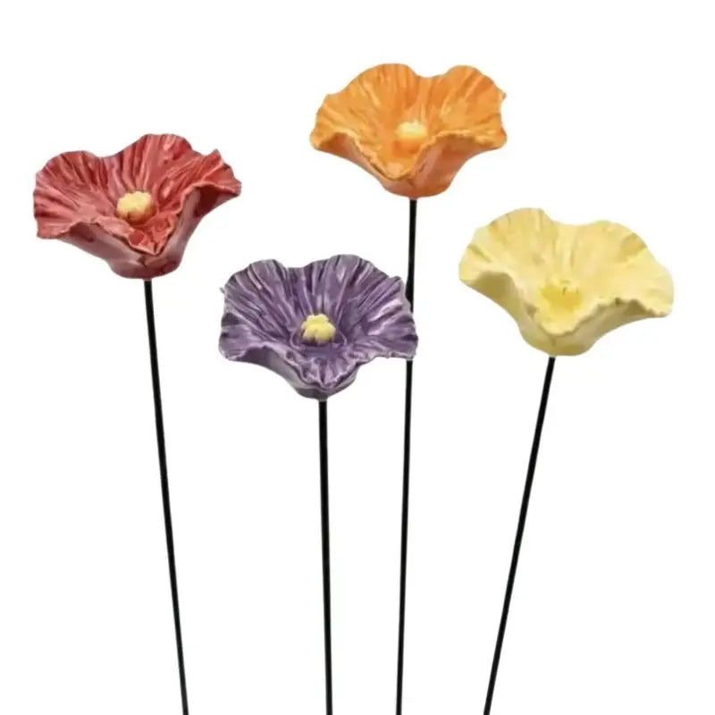 Outdoor Flower Design Bee Water Feeder Resin Portable Fountain