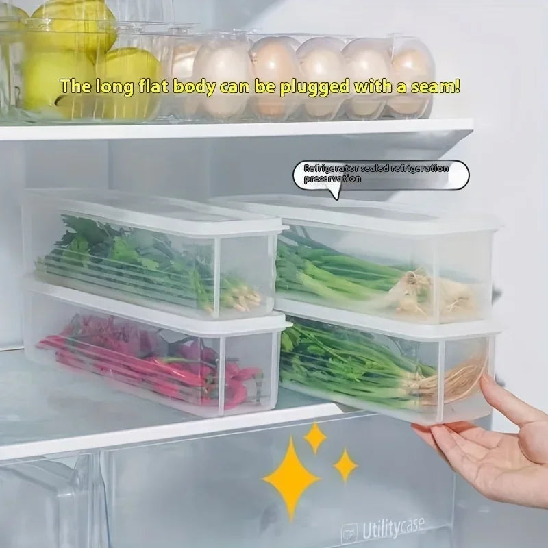 1 2 Refrigerator Fresh-keeping Storage Box Artifact Food Preservation