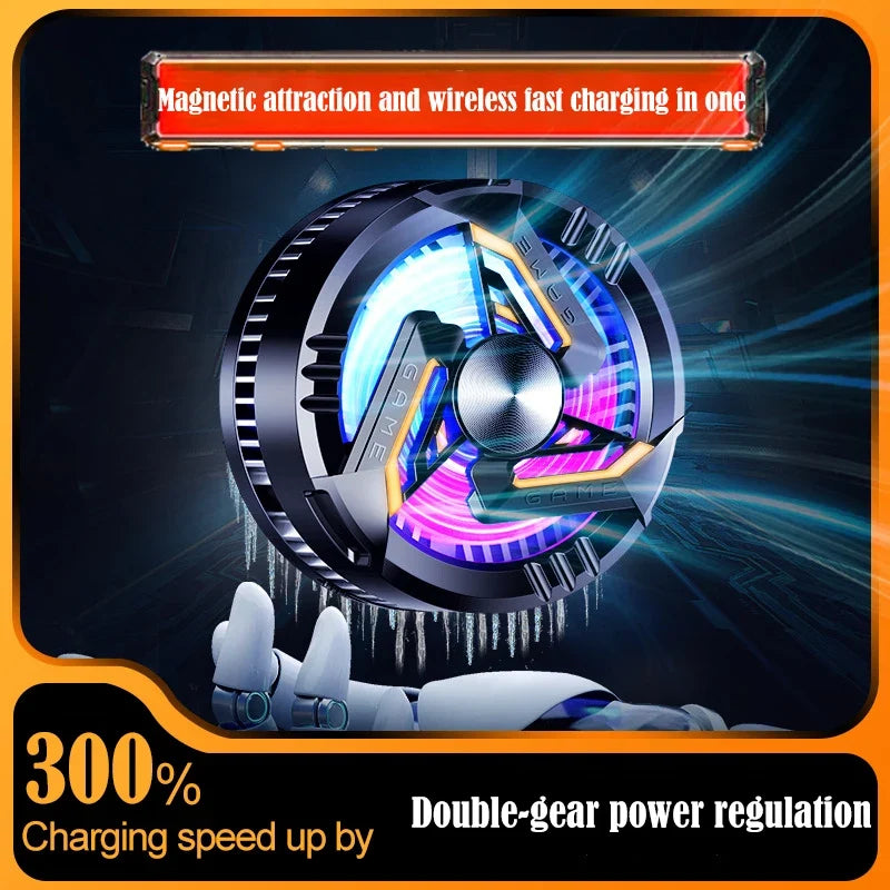 Magnet Attraction Wireless Phone Cooler Semiconductor Radiator