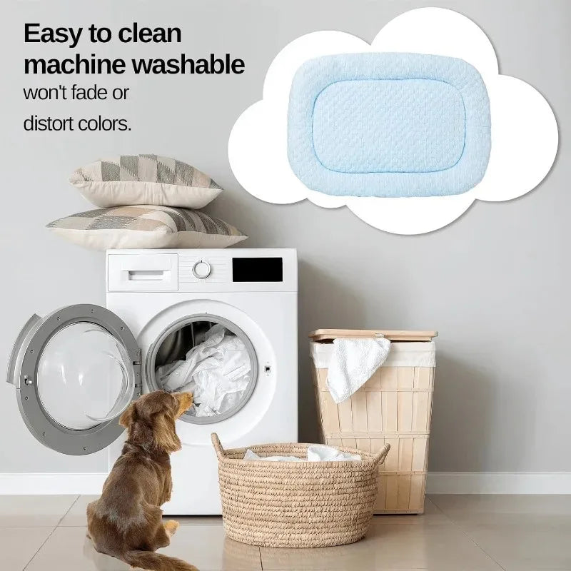 Summer Cooling Pet Bed – Breathable Non-Slip Mat for Dogs & Cats