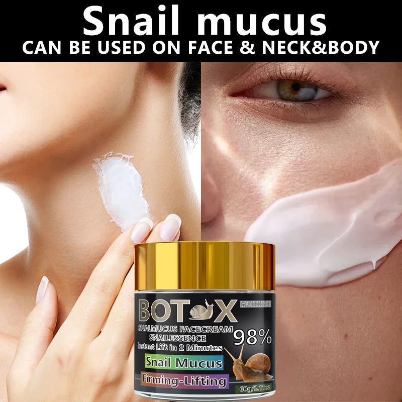 YUITIKUE 98% Snail Mucus Firming & Lifting Face Cream 60g