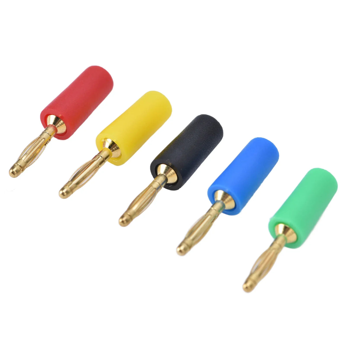 Bananas Connector Gold Plated Copper Easy Installation Banana Plug