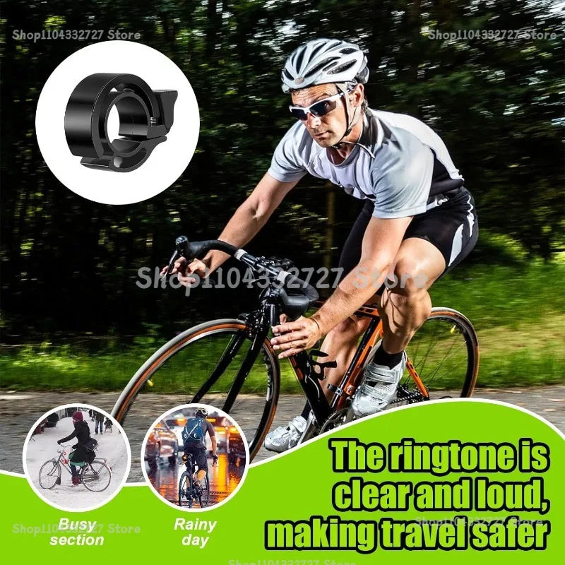 Alloy Bicycle Bell – Loud Clear Ring for Road & MTB Safety