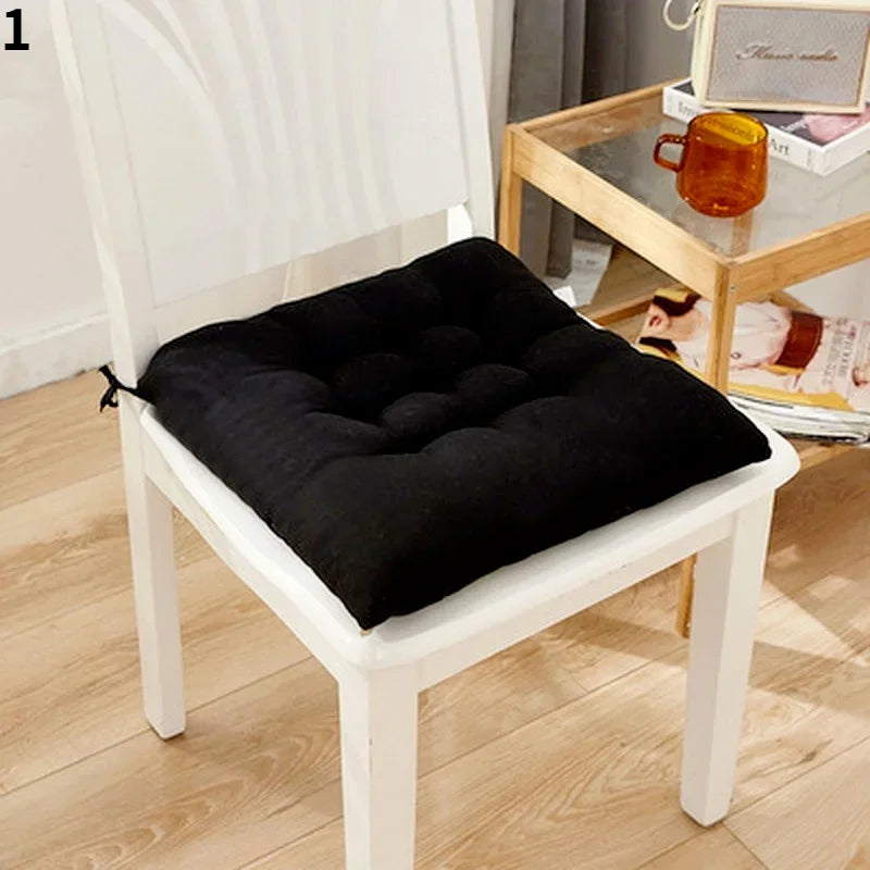 35x35cm Thickened Tie-On Seat Cushion – Anti-Slip Chair Pad