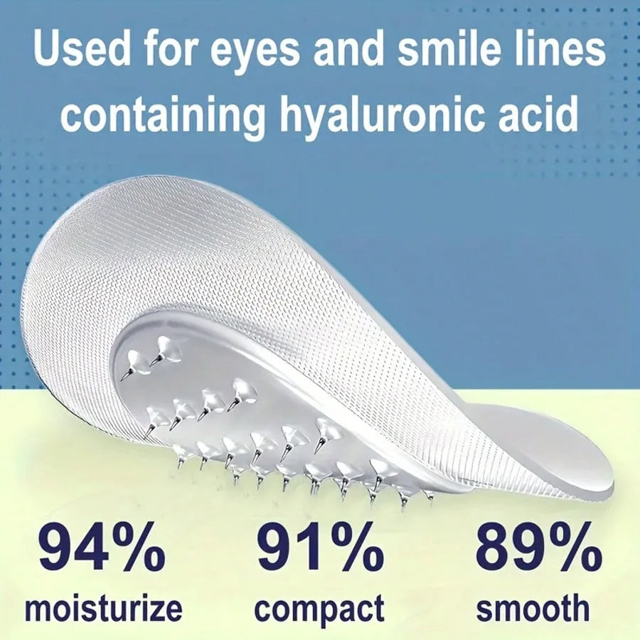 Hyaluronic Acid & Retinol Microneedle Eye Mask – Deep Hydration