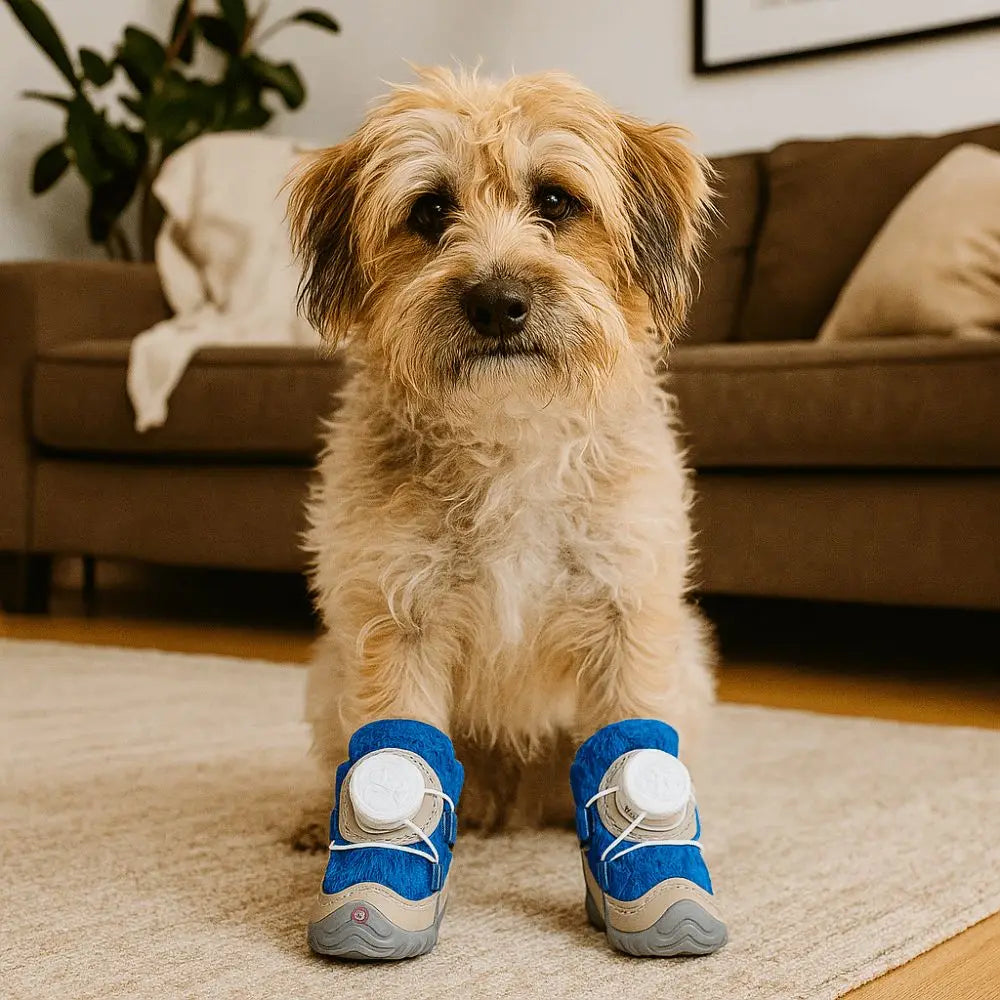 4-Pack Breathable Mesh Dog Shoes | Reflective Adjustable Boots