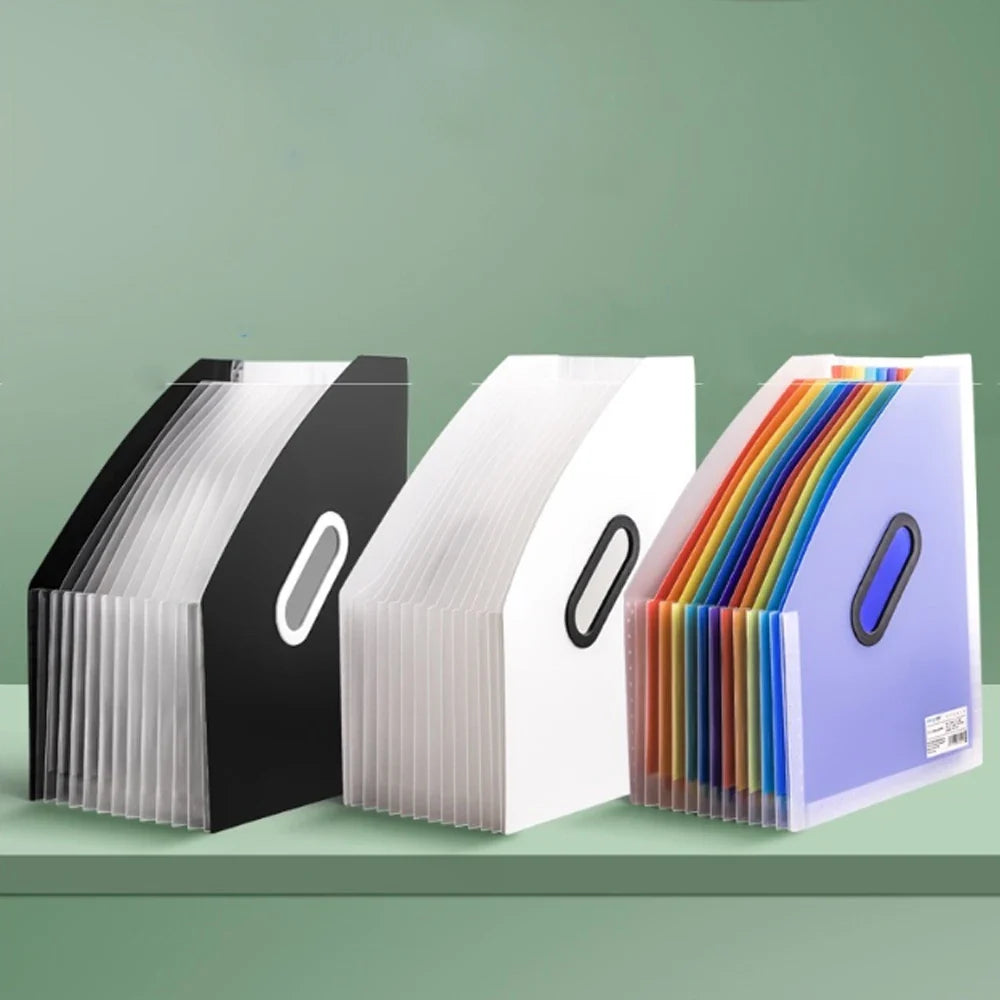 Expandable Vertical File Folder | Multi-Layer Paper Organizer