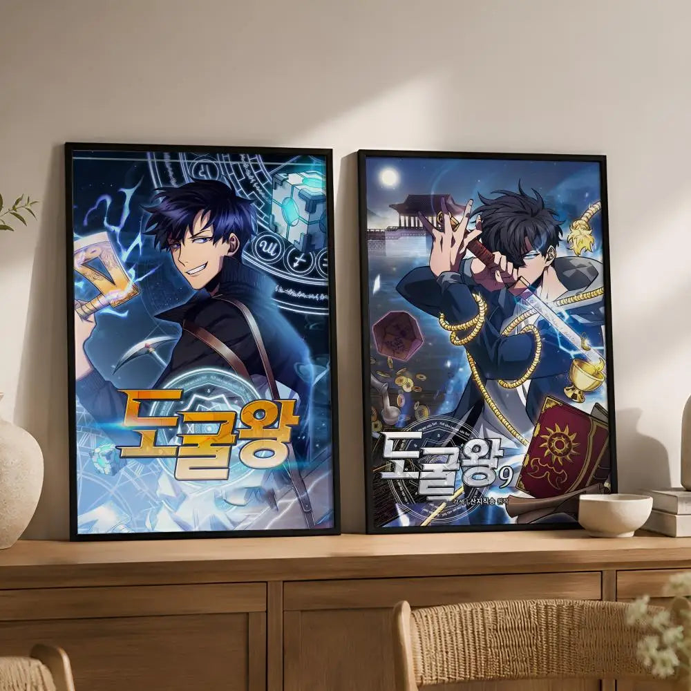Tomb Raider King Manhwa PVC Wall Poster – Peel & Stick HD Art