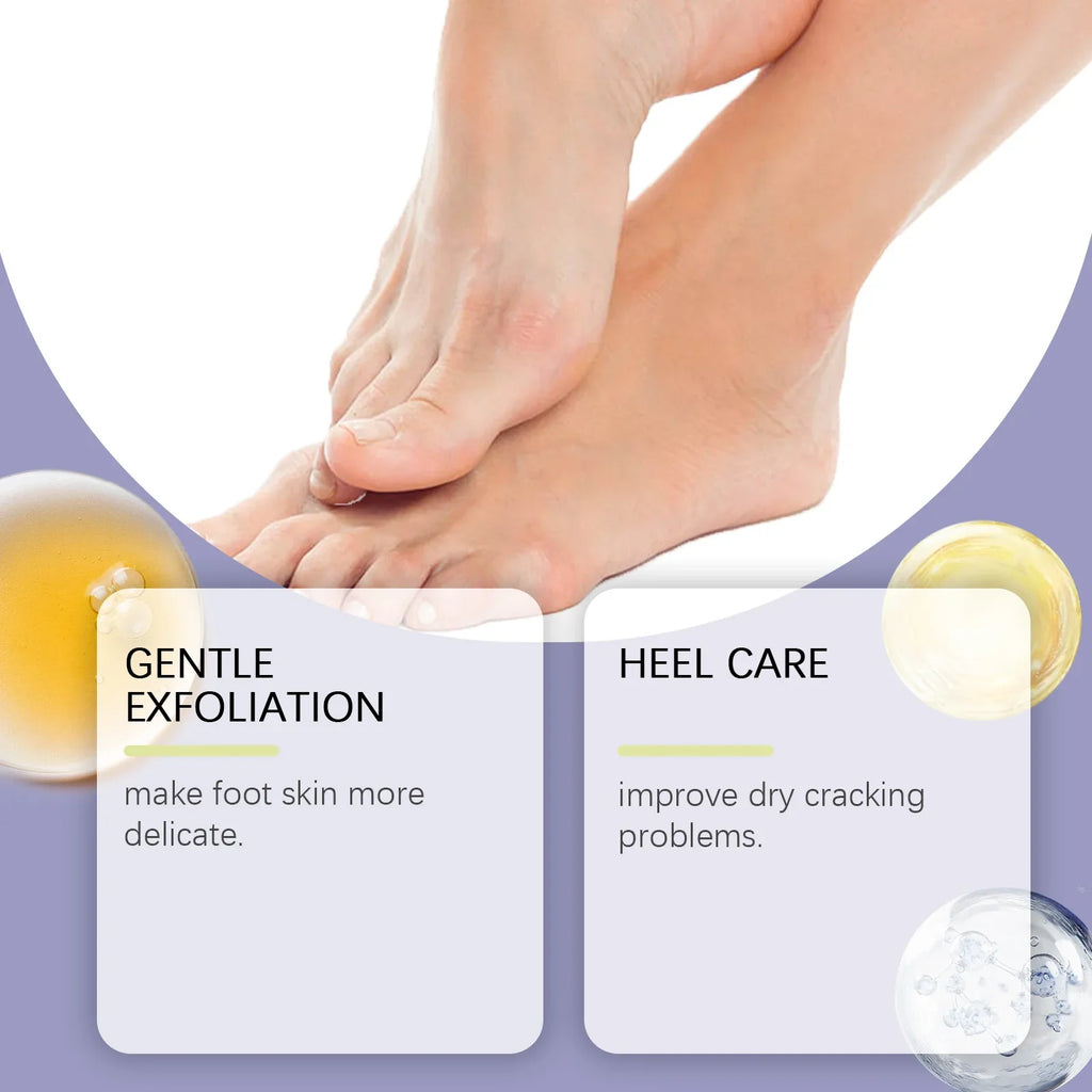 Bamboo Charcoal Sea Salt Foot Scrub – Dead Skin Removal