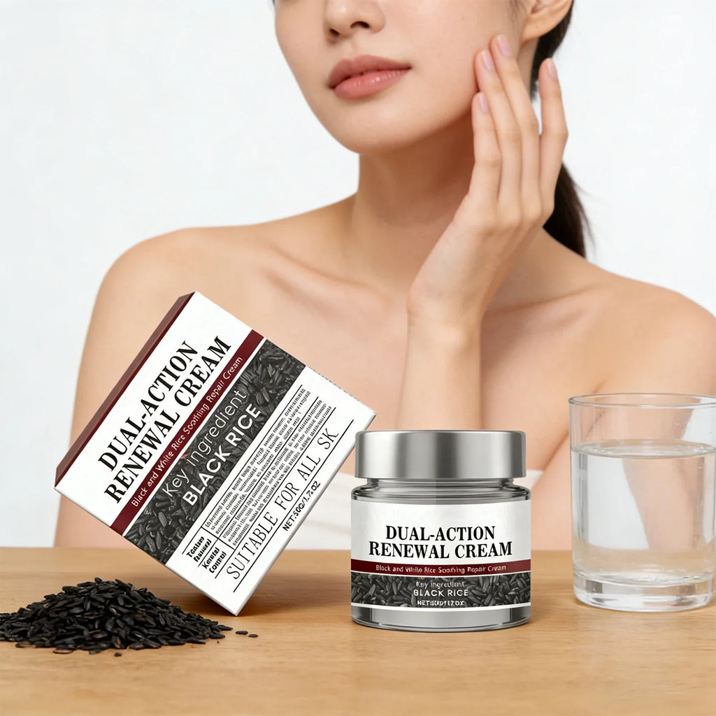 Black Rice Scrub Gel – Exfoliating Brightening Body Cream 50g