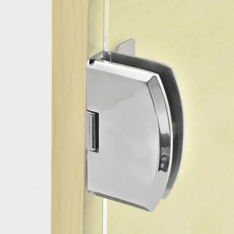 Zinc Alloy Glass Cabinet Hinge Silver | K845 K846 Replacement