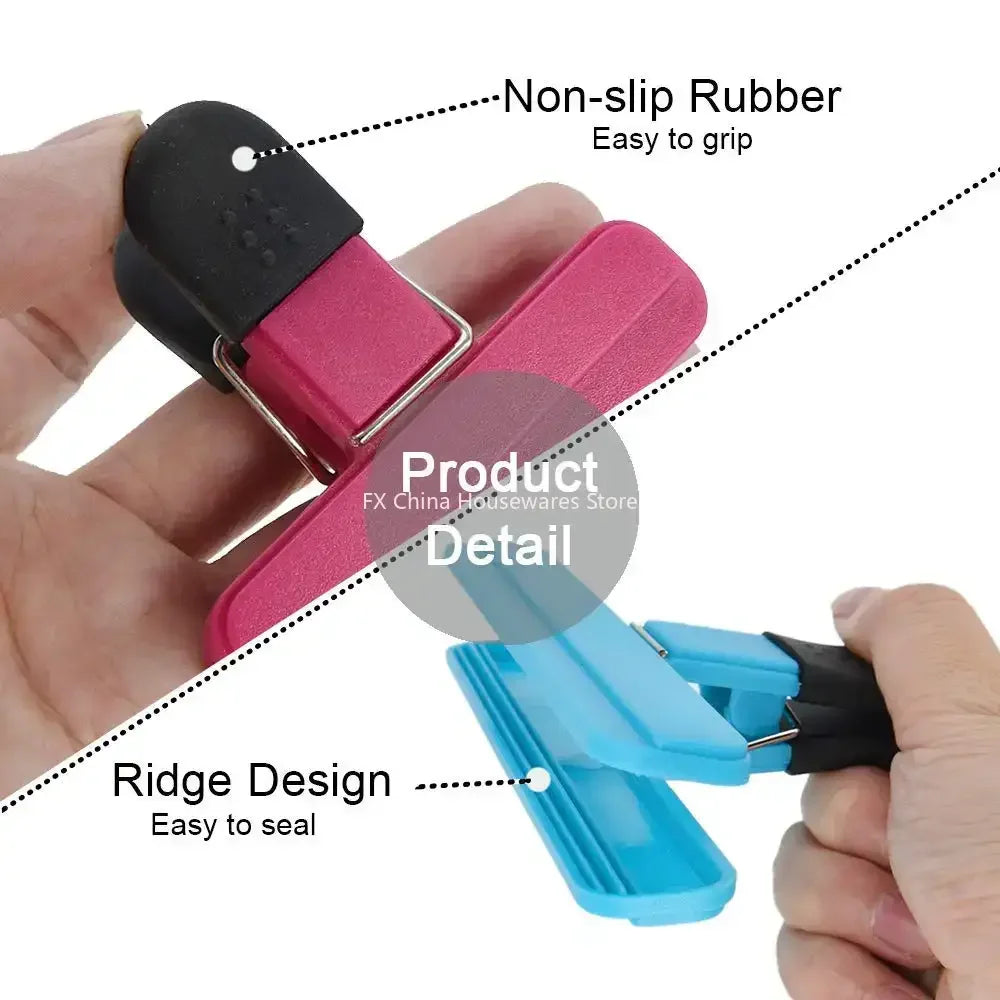 Large Chip Bag Clips Set – Assorted Sizes Food Sealing Clips