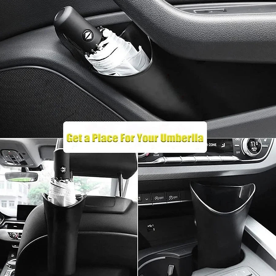 Car Hanging Trash Can – Compact PP Waste Bin for Auto