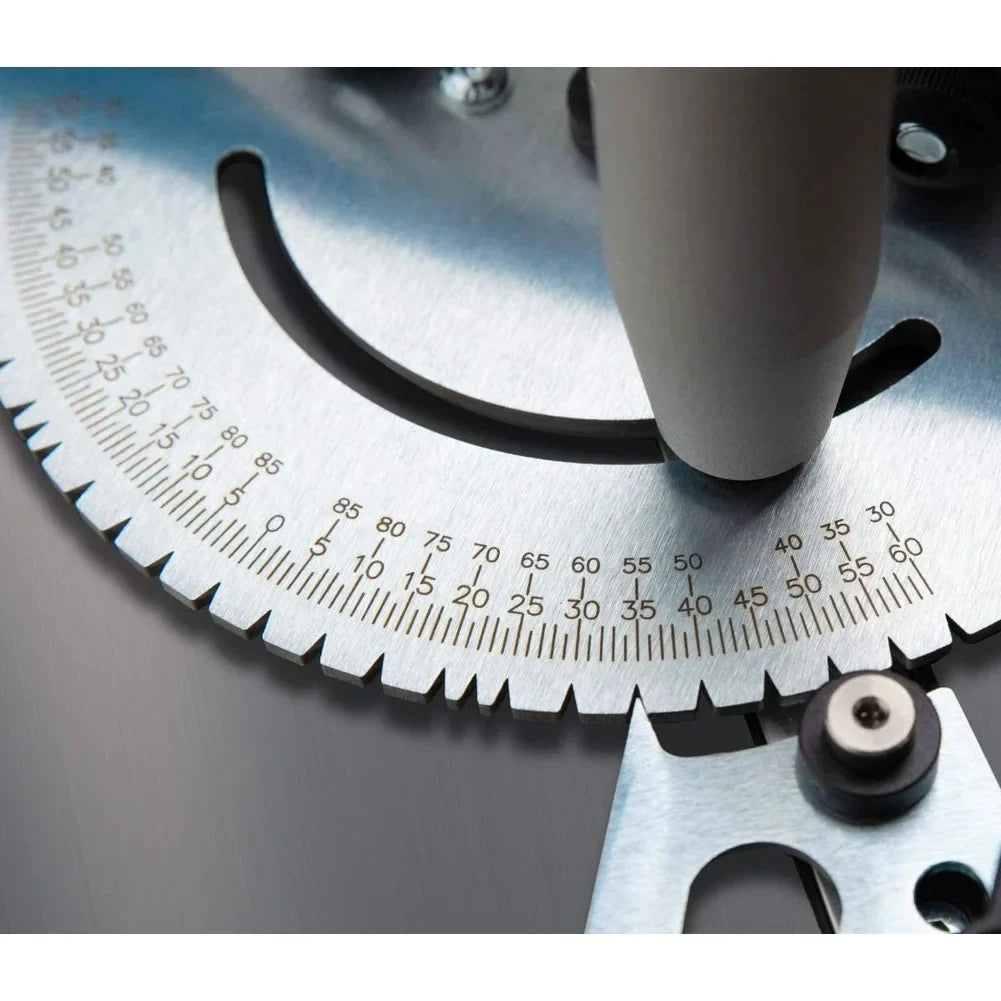 Miter Gauge Table Saw Fence Angle Ruler | Silver or Gold Handle