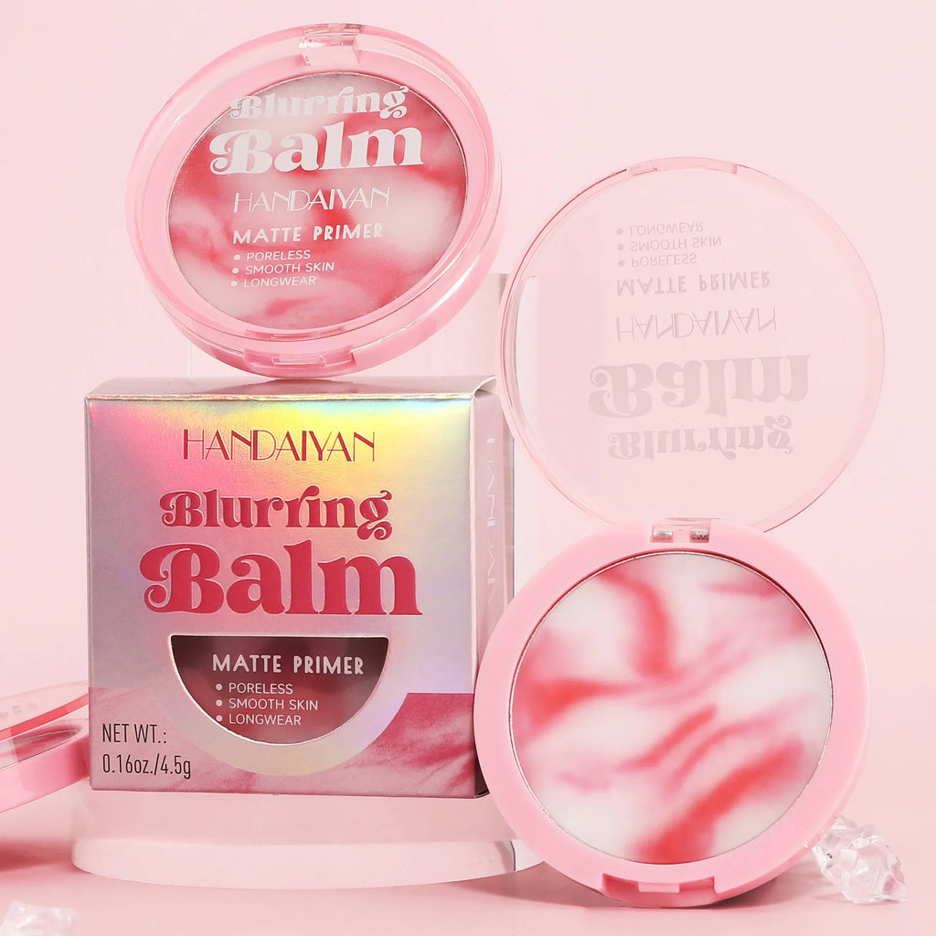 Poreless Matte Setting Balm with Puff – Oil-Control Face Balm