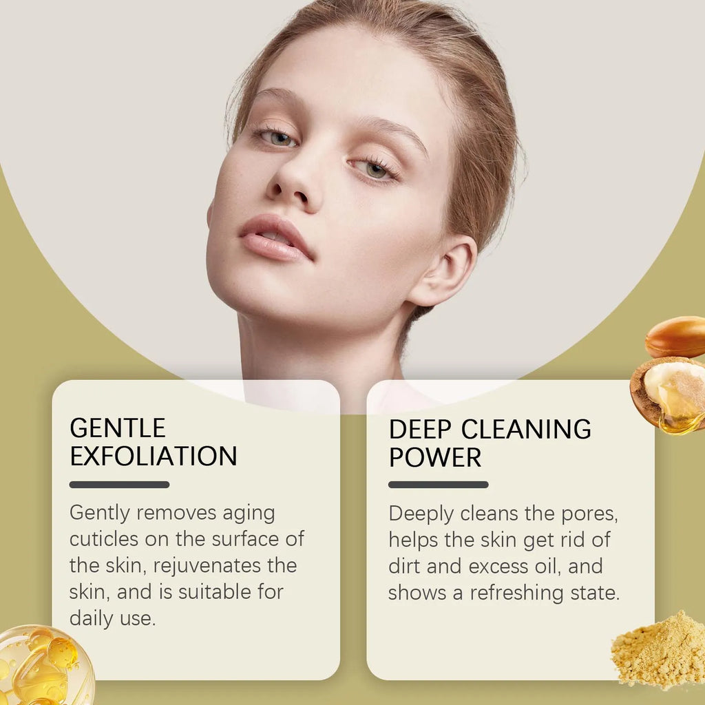 Hoygi Deep Cleansing Facial Scrub – Pore Refining Exfoliator